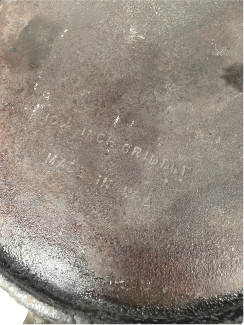 Vintage Wagner Ware #9 Cast Iron Griddle 10 1/4